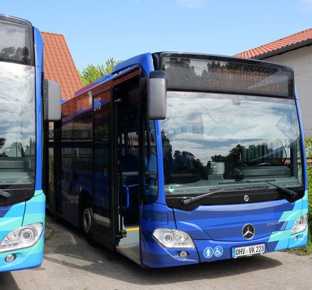Busansicht von vorn